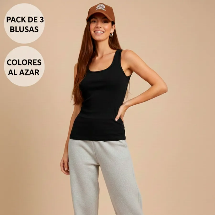 OLIMPICA PLA PLAYERA DE MUJER KIT 3 7914